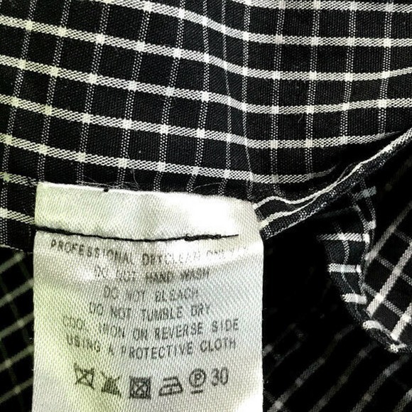 Fame And Partners Sebastian Top Pleated Checkered - Picture 7 of 8